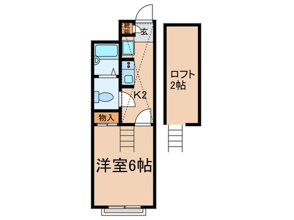 ファビュラス清華の物件間取画像